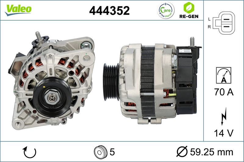 VALEO 444352 Alternator