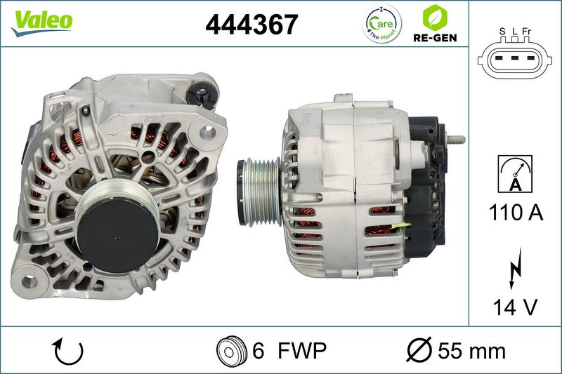 VALEO 444367 Alternator