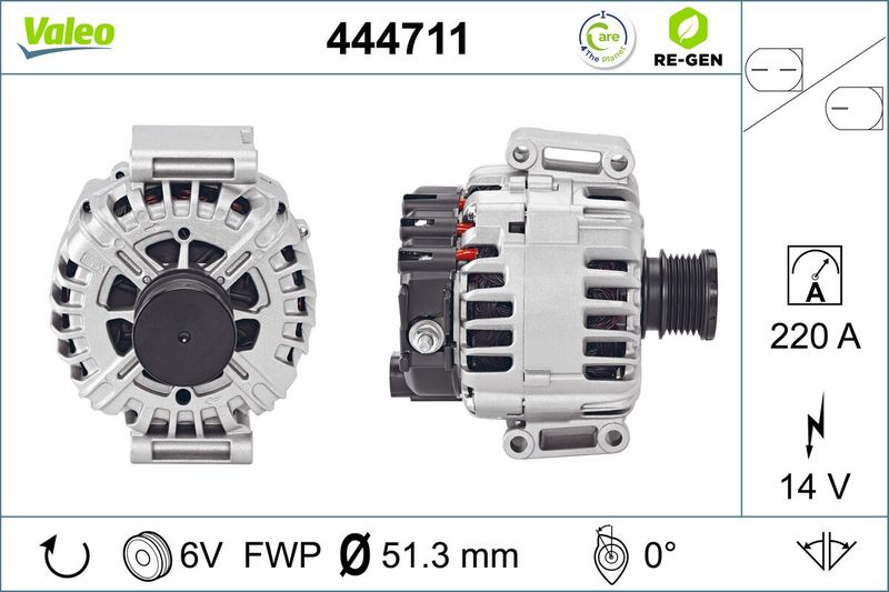 VALEO 444711 Alternator