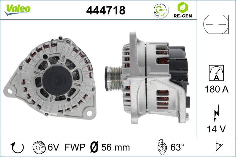 VALEO 444718 Alternator