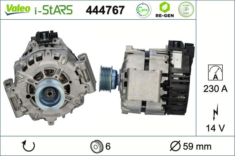 VALEO 444767 Starter Generator