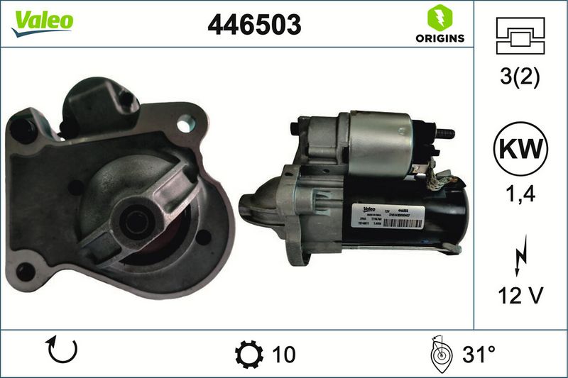 VALEO 446503 Starter