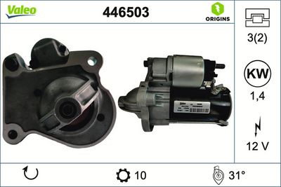 Starter VALEO 446503