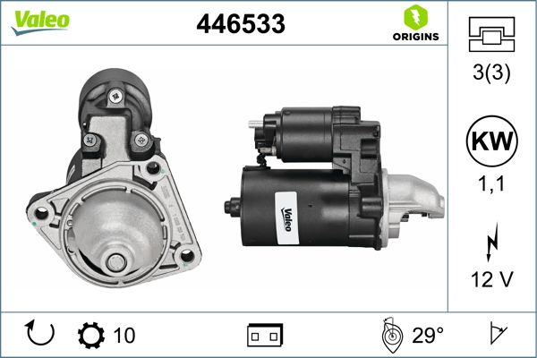 VALEO 446533 Starter
