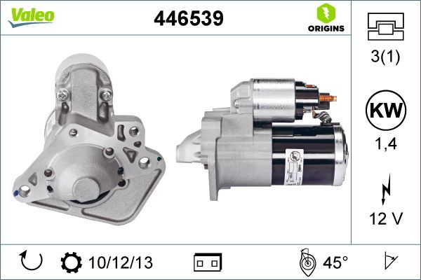 VALEO 446539 Starter