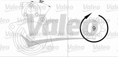 Starter VALEO 455518