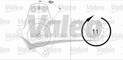 Starter VALEO 455522