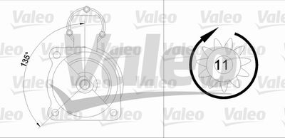 Starter VALEO 455525