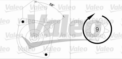 Starter VALEO 455547