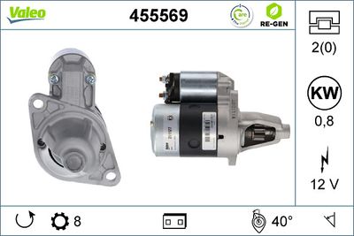 Starter VALEO 455569