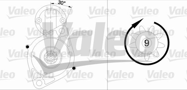 VALEO 455574 Starter