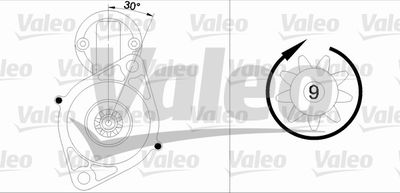 Starter VALEO 455574