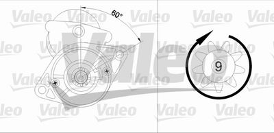 Starter VALEO 455612