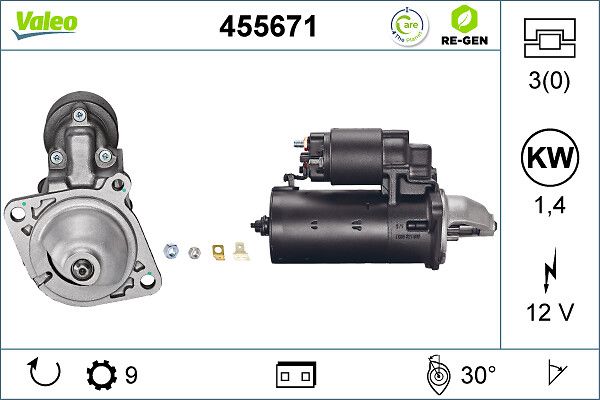 VALEO 455671 Starter