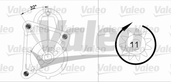 VALEO 455719 Starter