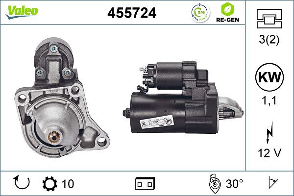 VALEO 455724 Starter