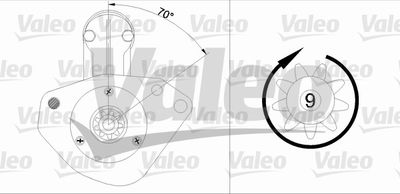 Starter VALEO 455744