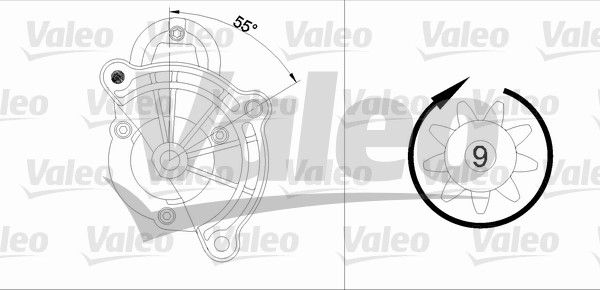 VALEO 455748 Starter