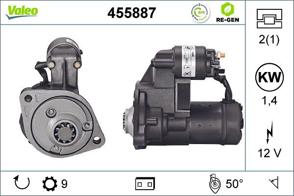 VALEO 455887 Starter