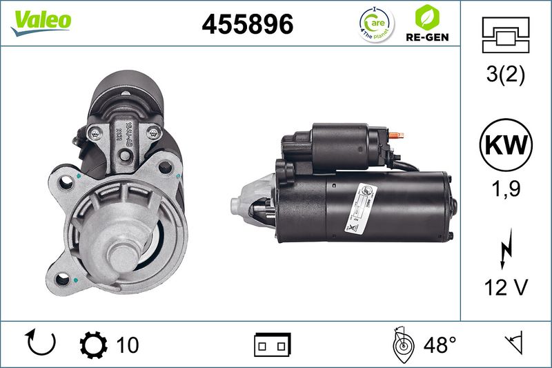 VALEO 455896 Starter