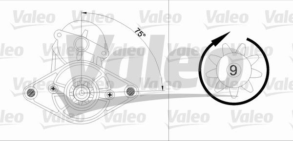 VALEO 455923 Starter