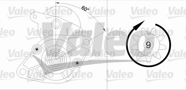 VALEO 455924 Starter