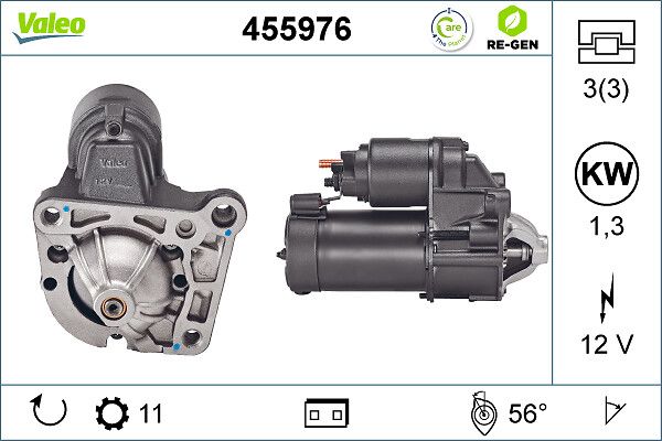 VALEO 455976 Starter