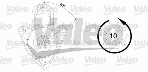 VALEO 455979 Starter