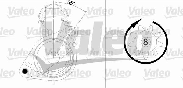 VALEO 455984 Starter