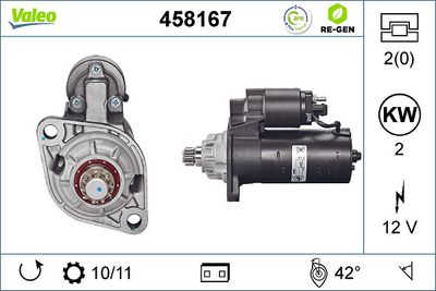 Starter VALEO 458167