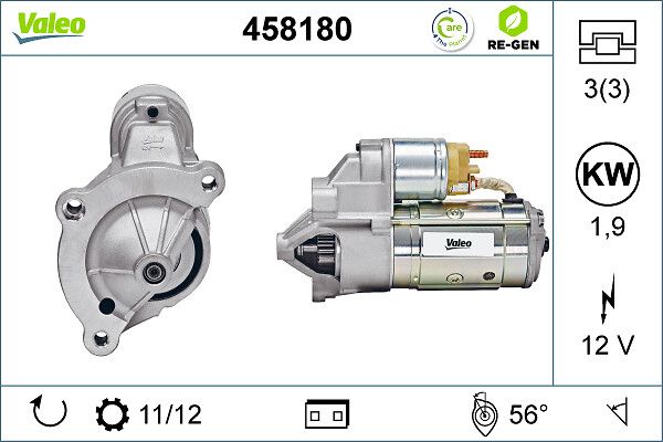 VALEO 458180 Starter