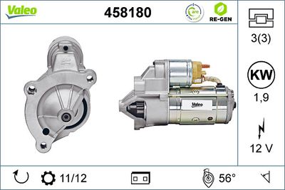 Starter VALEO 458180