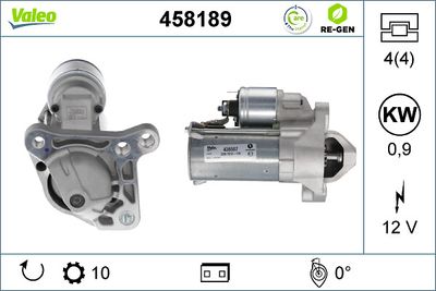 Starter VALEO 458189