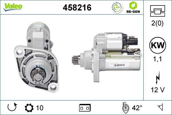 VALEO 458216 Starter