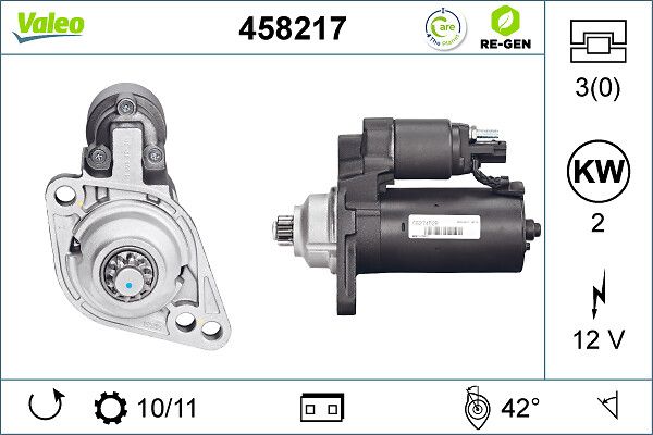 VALEO 458217 Starter