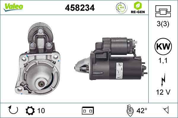 VALEO 458234 Starter