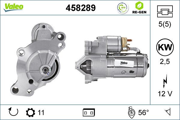 VALEO 458289 Starter