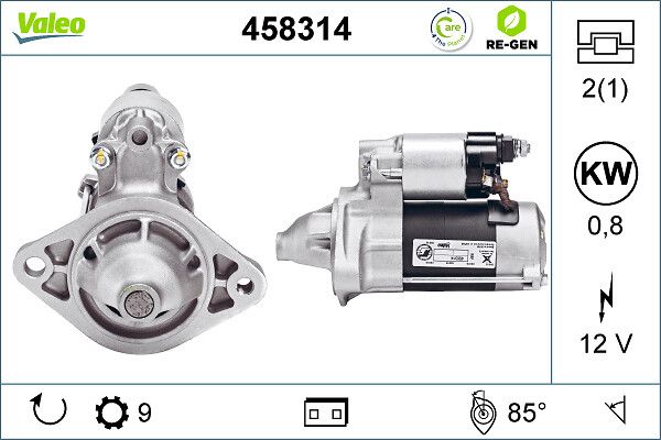 VALEO 458314 Starter