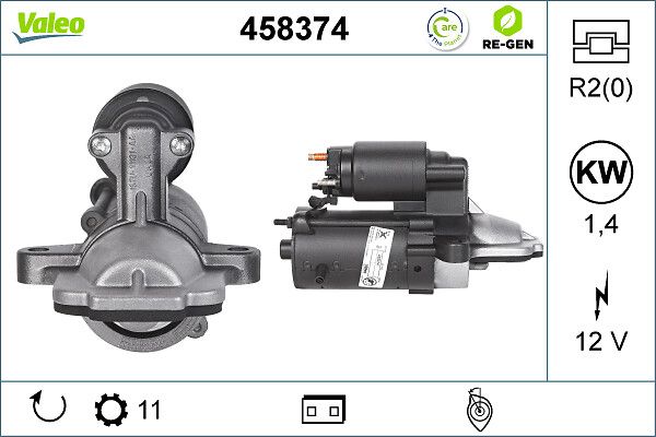 VALEO 458374 Starter