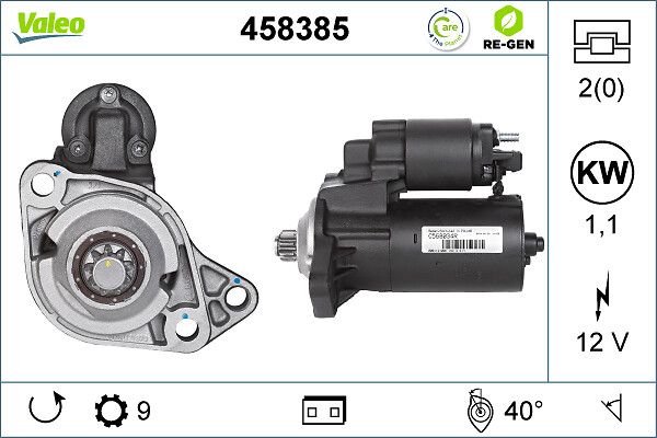 VALEO 458385 Starter