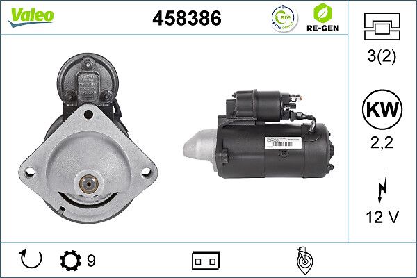 VALEO 458386 Starter
