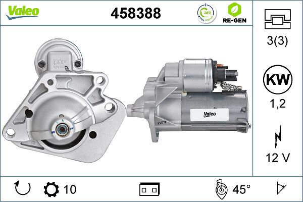 VALEO 458388 Starter