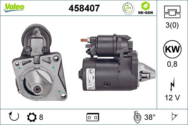 VALEO 458407 Starter