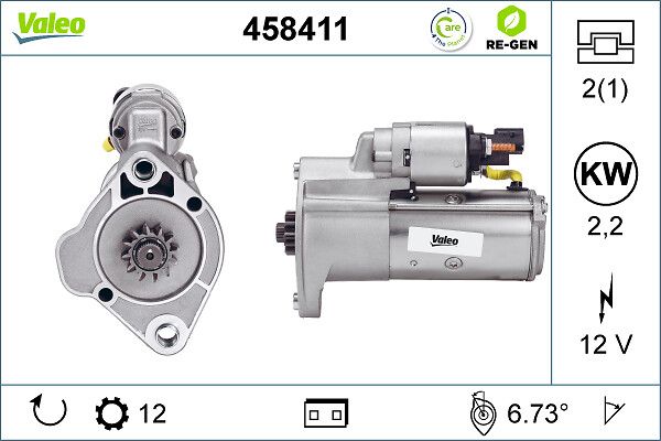 VALEO 458411 Starter