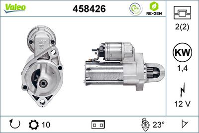Starter VALEO 458426