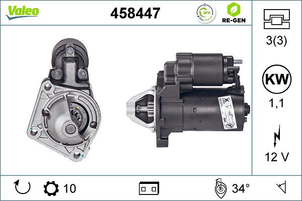 VALEO 458447 Starter