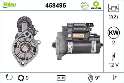 Starter VALEO 458495