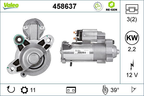 VALEO 458637 Starter