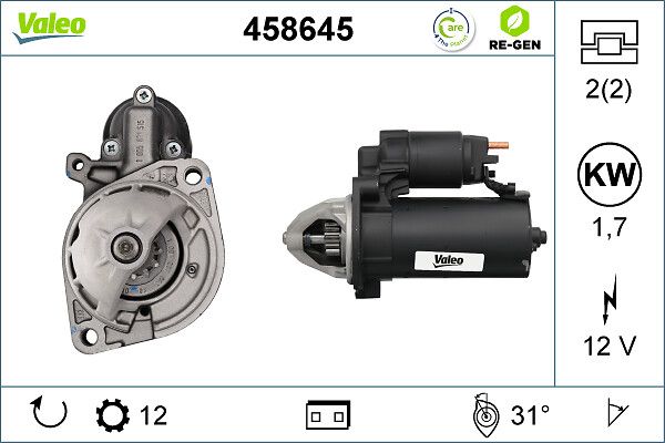 VALEO 458645 Starter