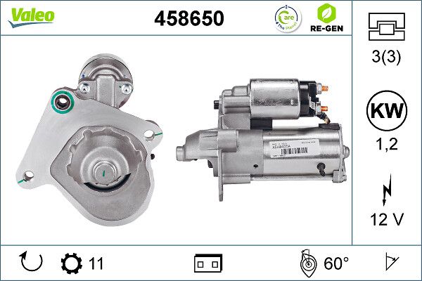 VALEO 458650 Starter